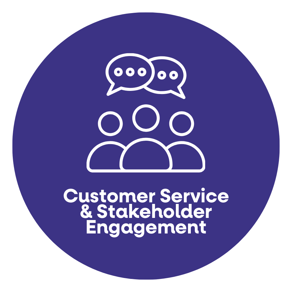 Customer Service & stakeholder engagement