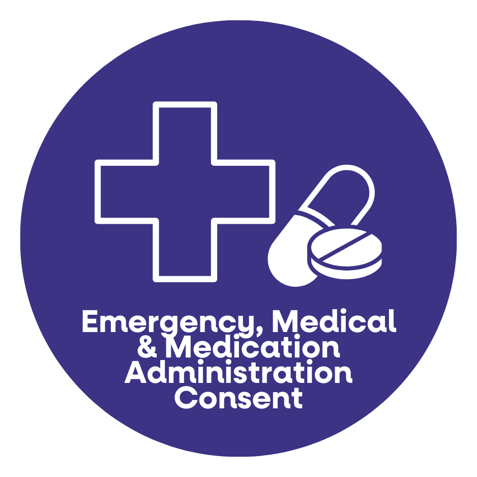 Emergency, Medical and Medication administration consent