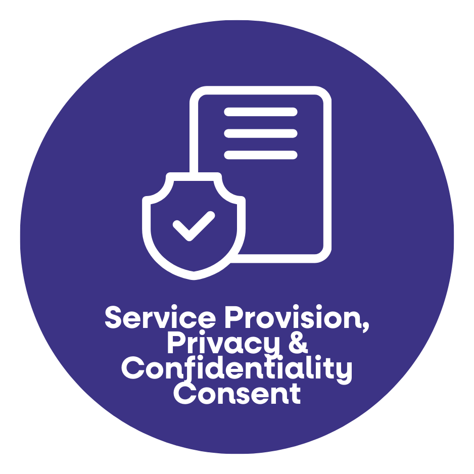 Service Provision, privacy and confidentiality consent