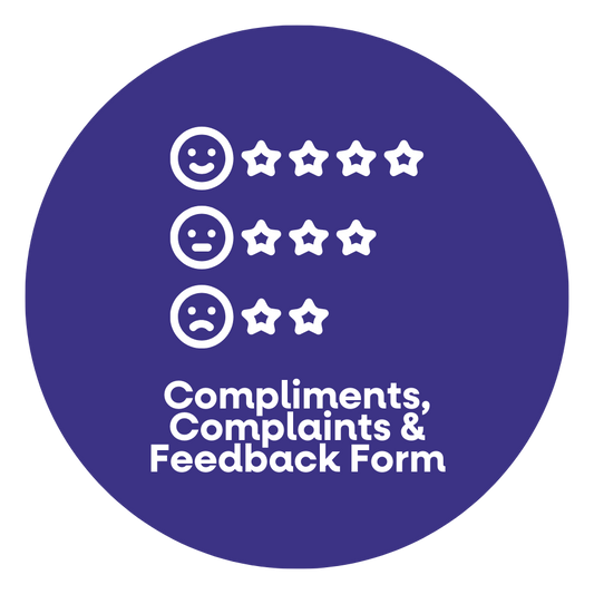 Compliments, complaints and feedback form
