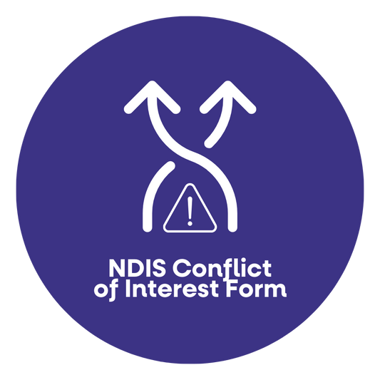 NDIS conflicts of interest form